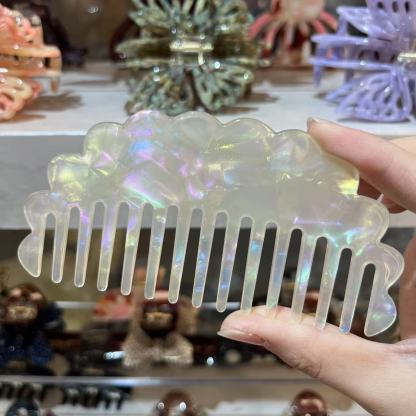 MOQ 12pcs 12cm Acetate Comb