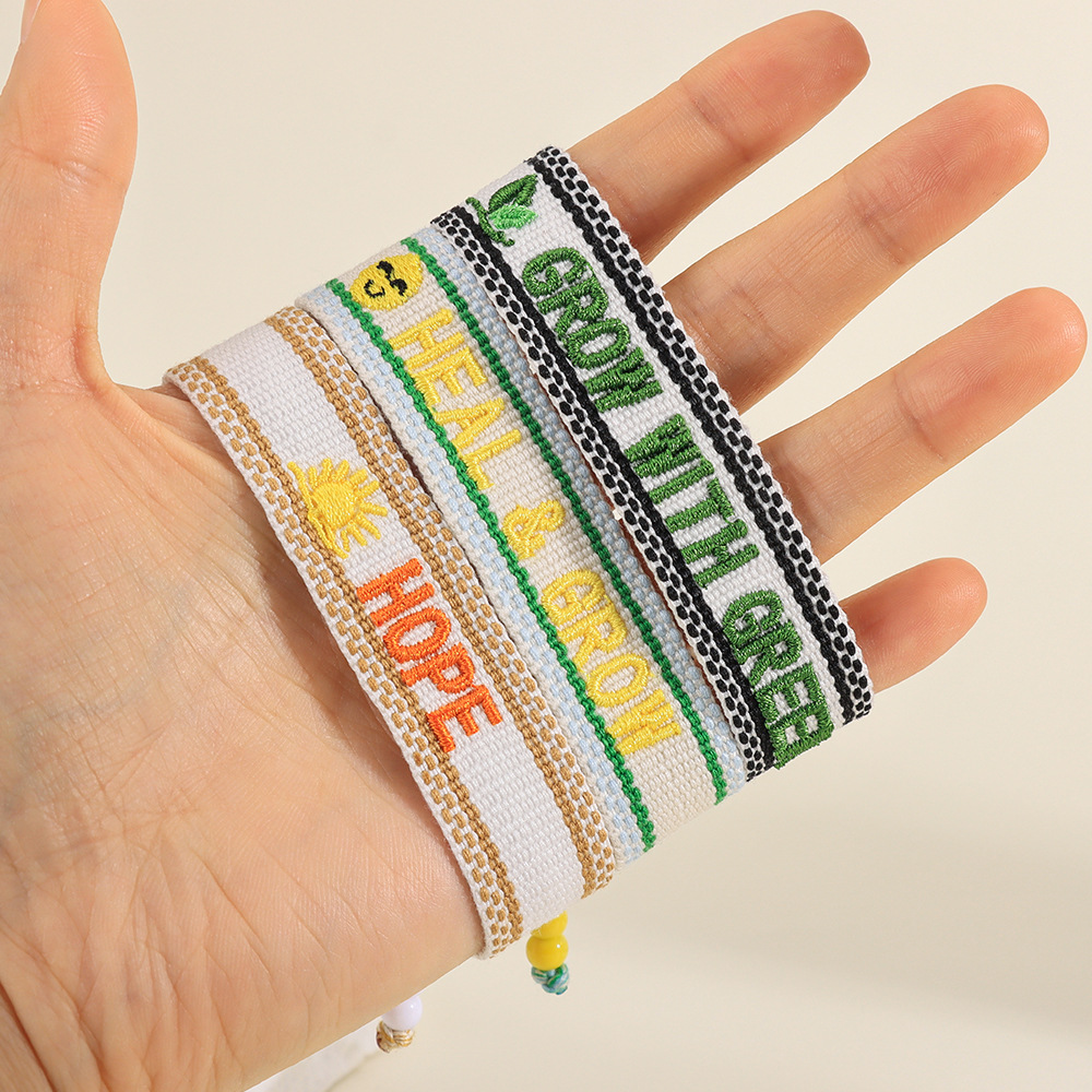 Fabric Bracelet MOQ 10pcs