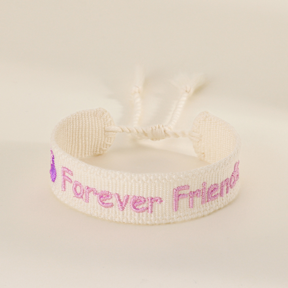 Fabric Bracelet MOQ 10pcs