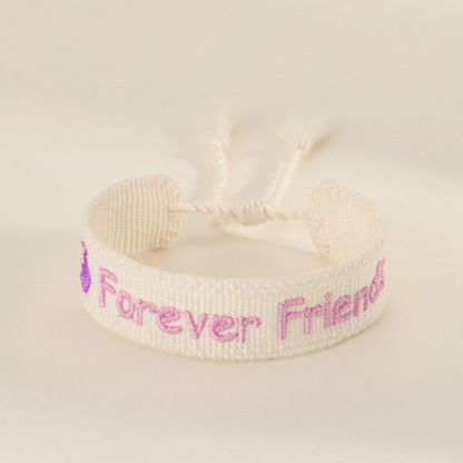 Fabric Bracelet MOQ 10pcs