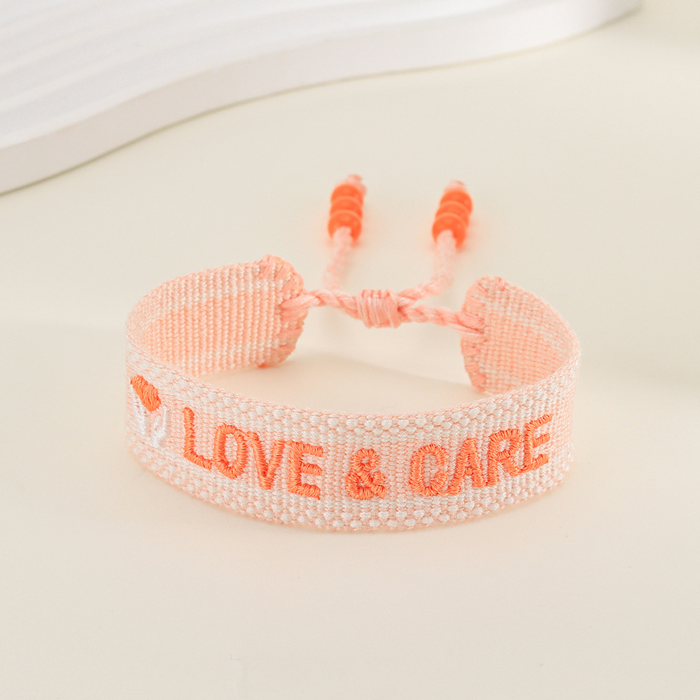 Fabric Bracelet MOQ 10pcs
