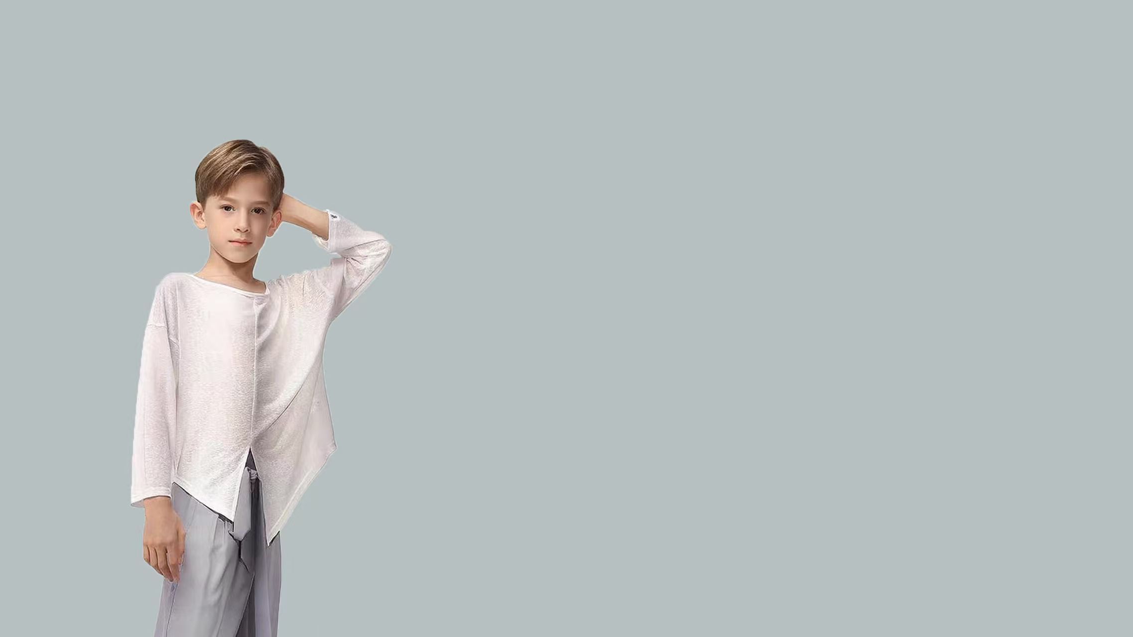 Boys' dance practice wear top