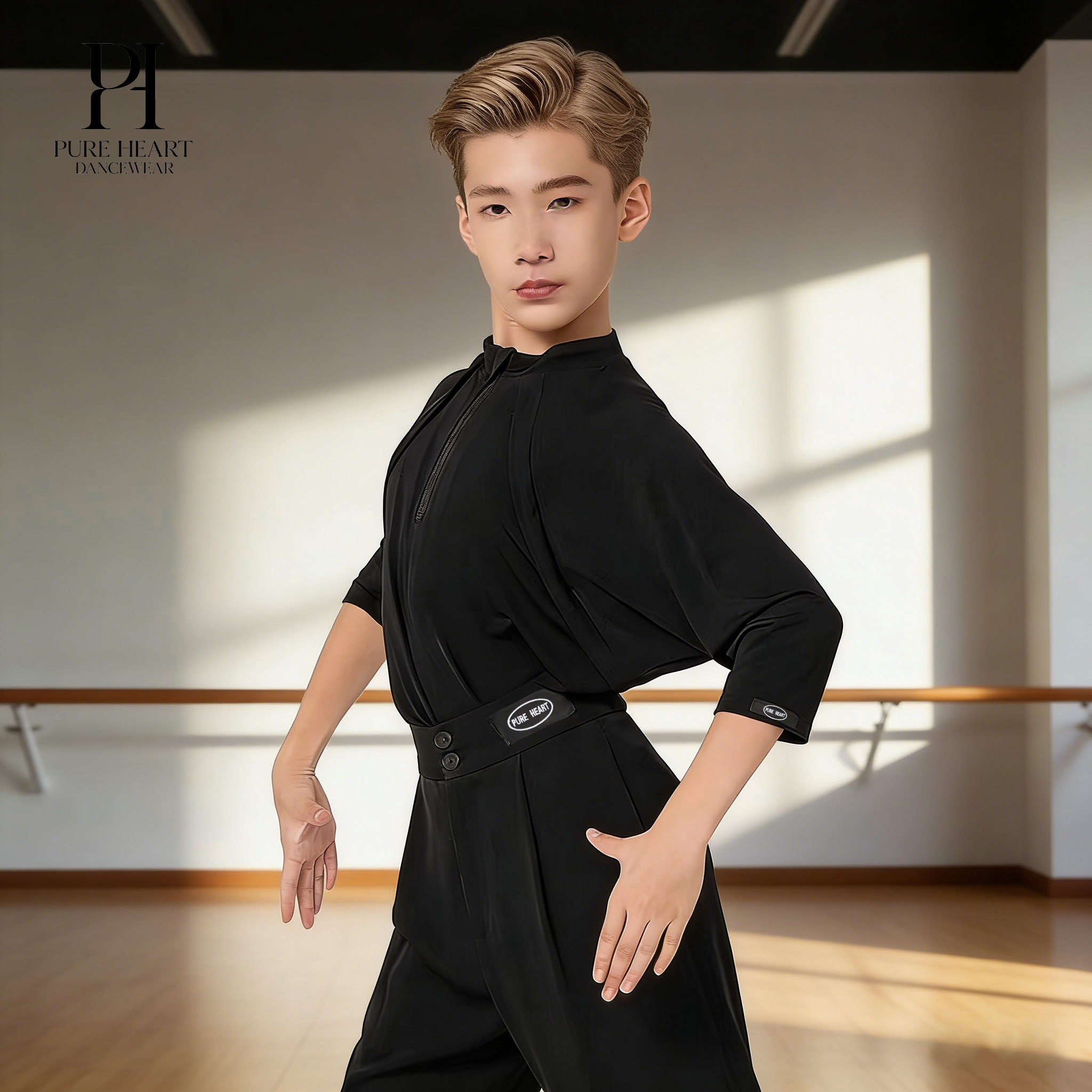 Boys’ Dance Practice Batwing Top