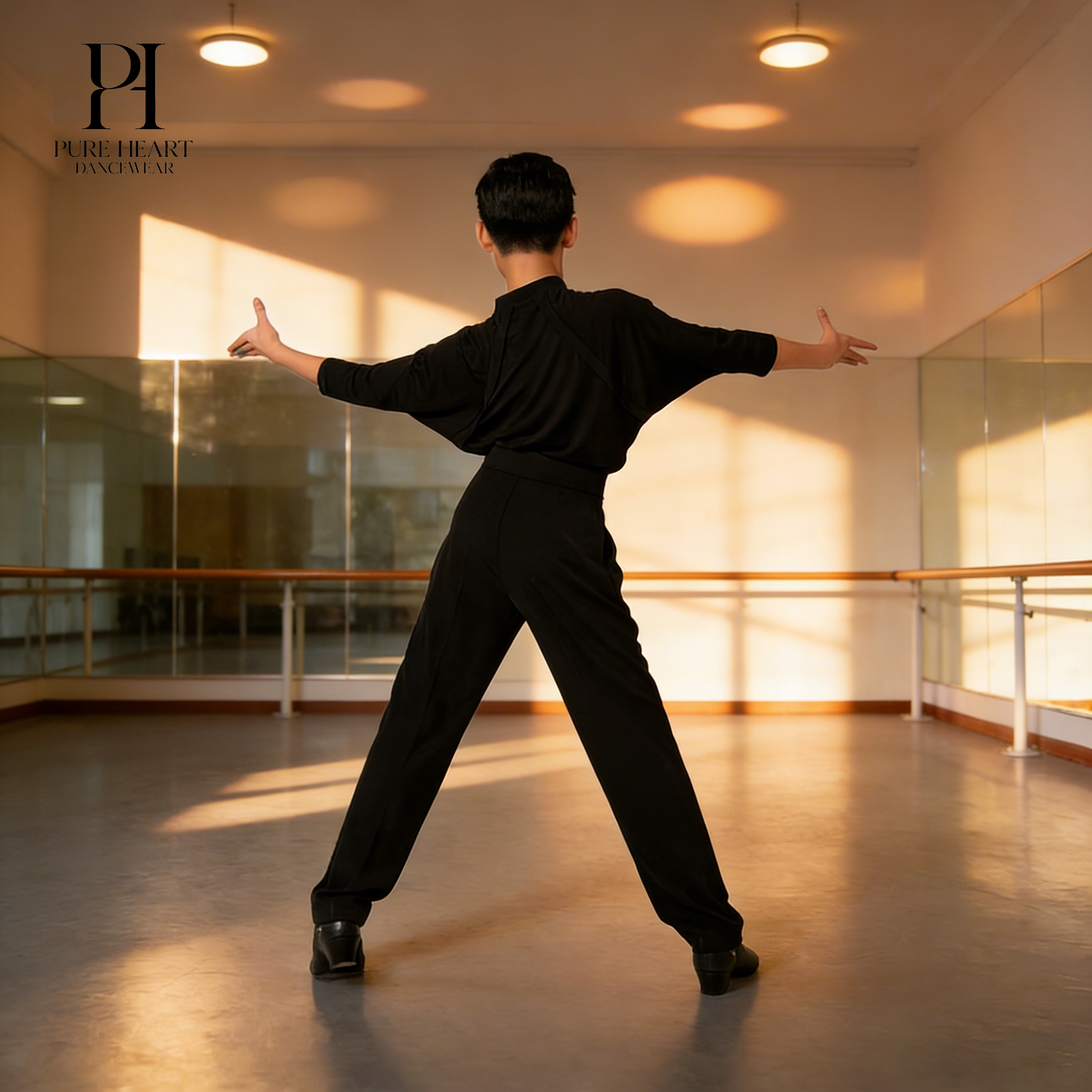 Boys’ Dance Practice Batwing Top