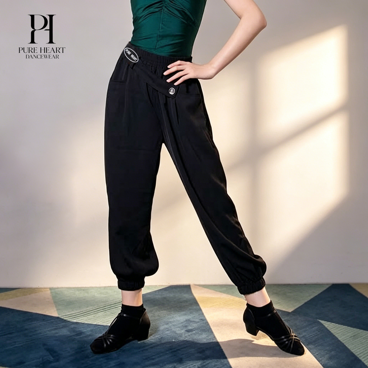 Lightweight Sarouel Dance Trousers – Breathable Harem Pants