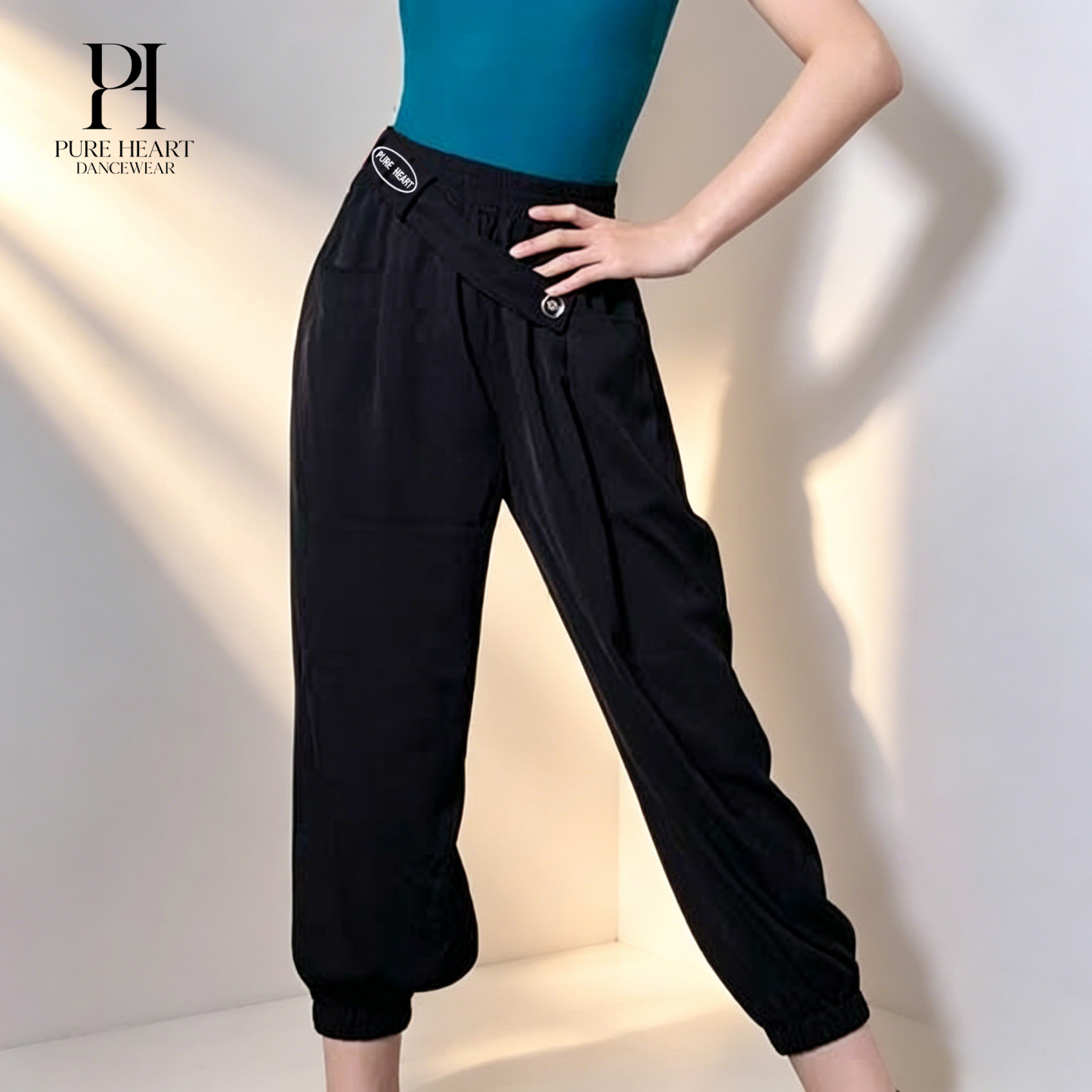 Lightweight Sarouel Dance Trousers – Breathable Harem Pants