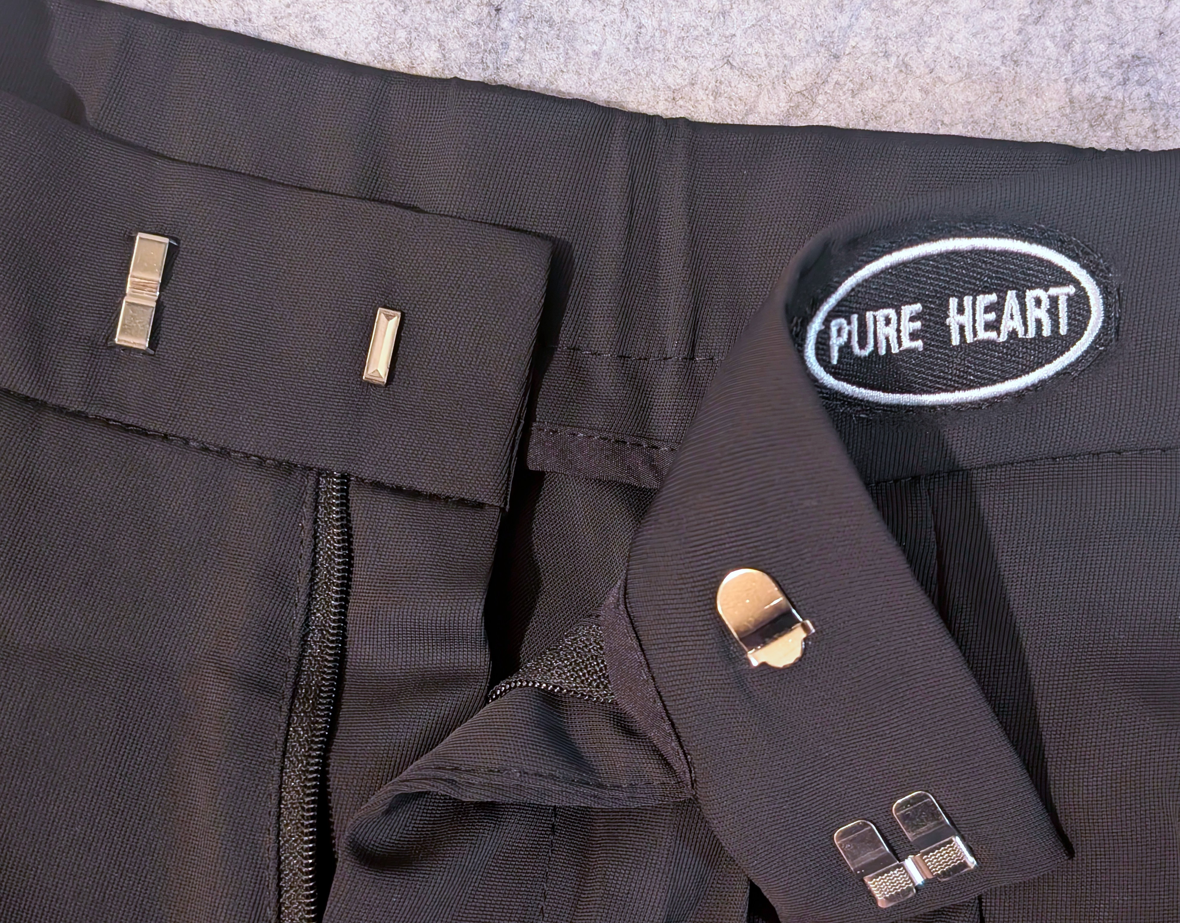 Boys’ Ballroom Latin Dance Practice Trousers – Smart Style with Elastic Waist & Tapered Fit