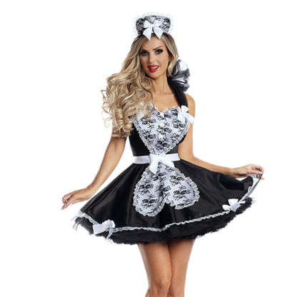 Oktoberfest Dresses- French Maid Costume for Oktoberfest and Cosplay Fun- Maid 2- Chuzko Women Clothing