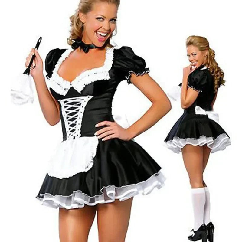 Oktoberfest Dresses- Women Maid Costume for Halloween Parties & Oktoberfest- - Chuzko Women Clothing