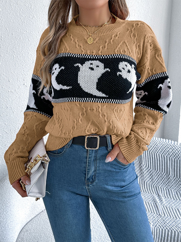 Sweaters - Ghostly Fun Sweater Jumper for Halloween