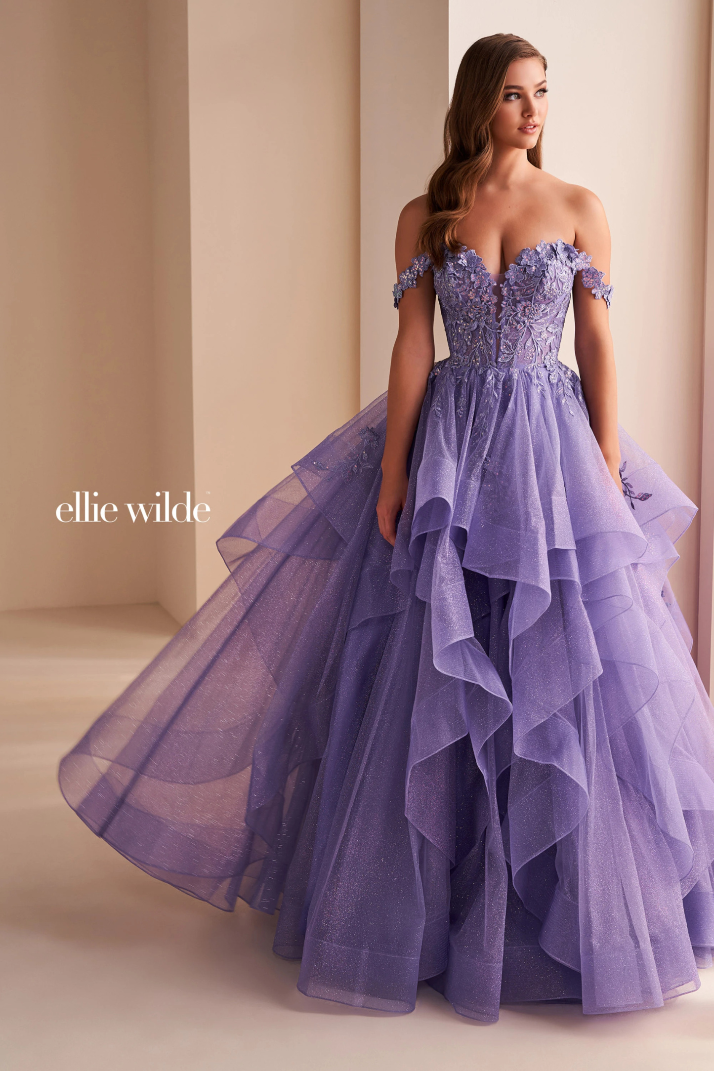 Ball Gown Sweetheart Detachable Off Shoulder Straps Prom Dress #EW35084