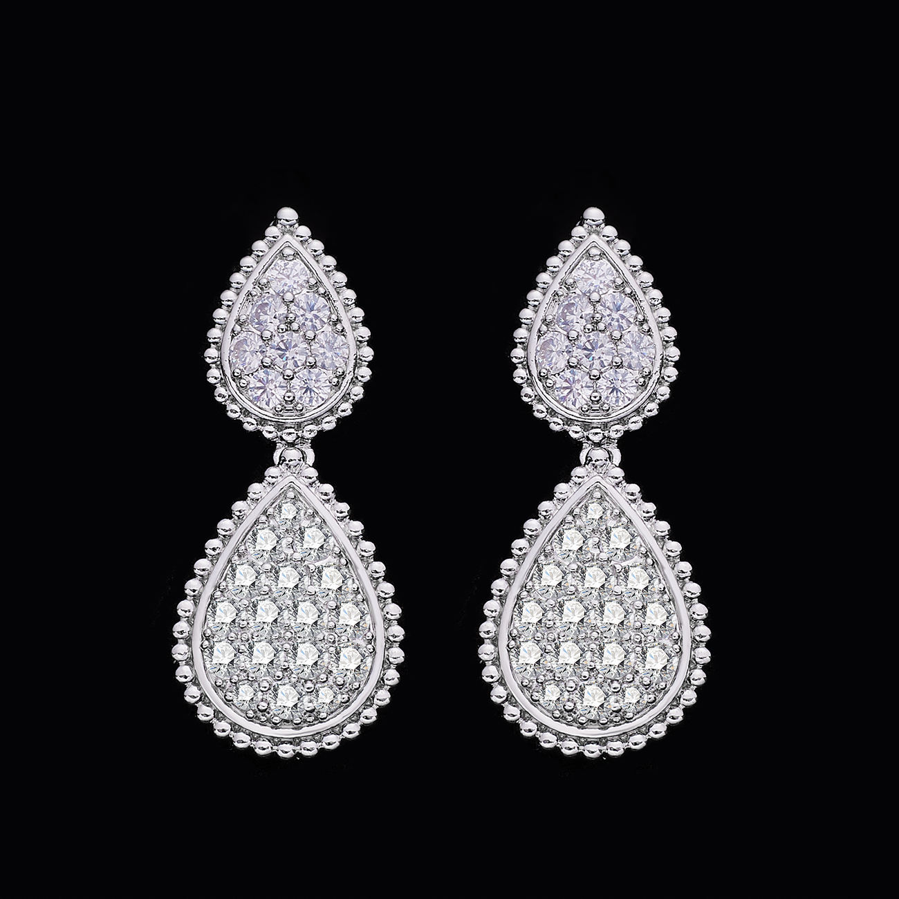Ladies'/Bridal Shiny Zircon Jewelry Sets #JEWLY026