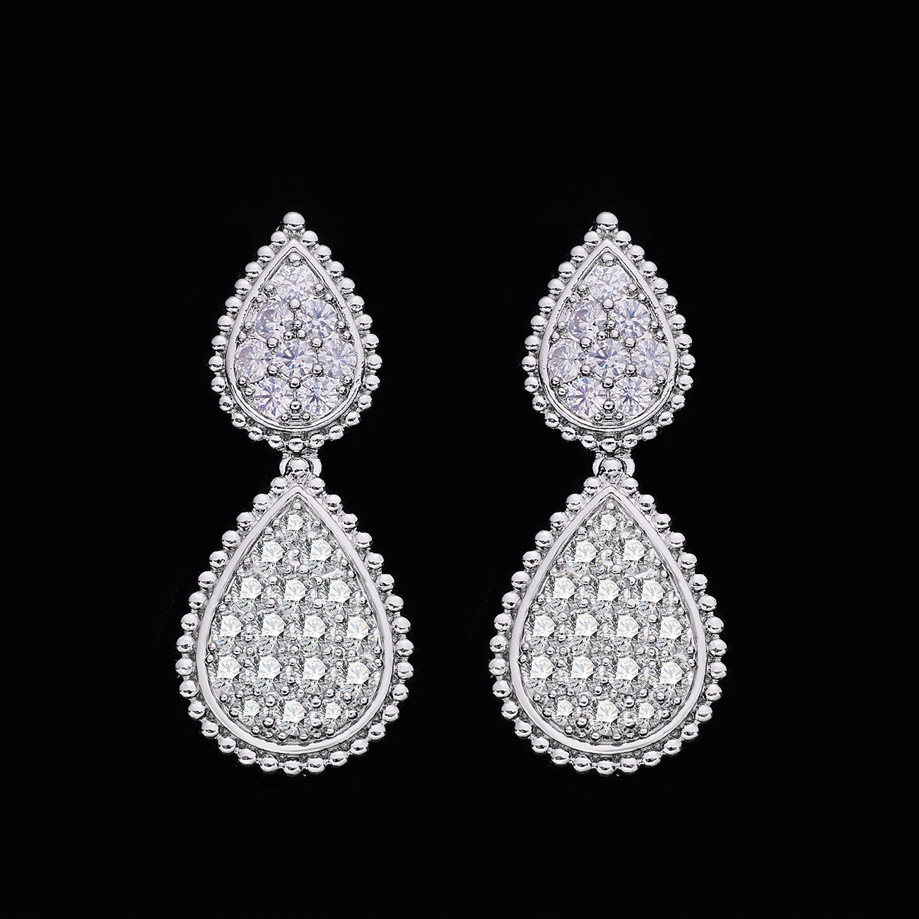 Ladies'/Bridal Shiny Zircon Jewelry Sets #JEWLY026