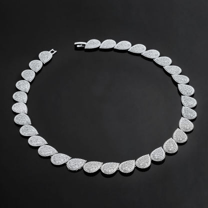 Ladies'/Bridal Shiny Zircon Jewelry Sets #JEWLY026