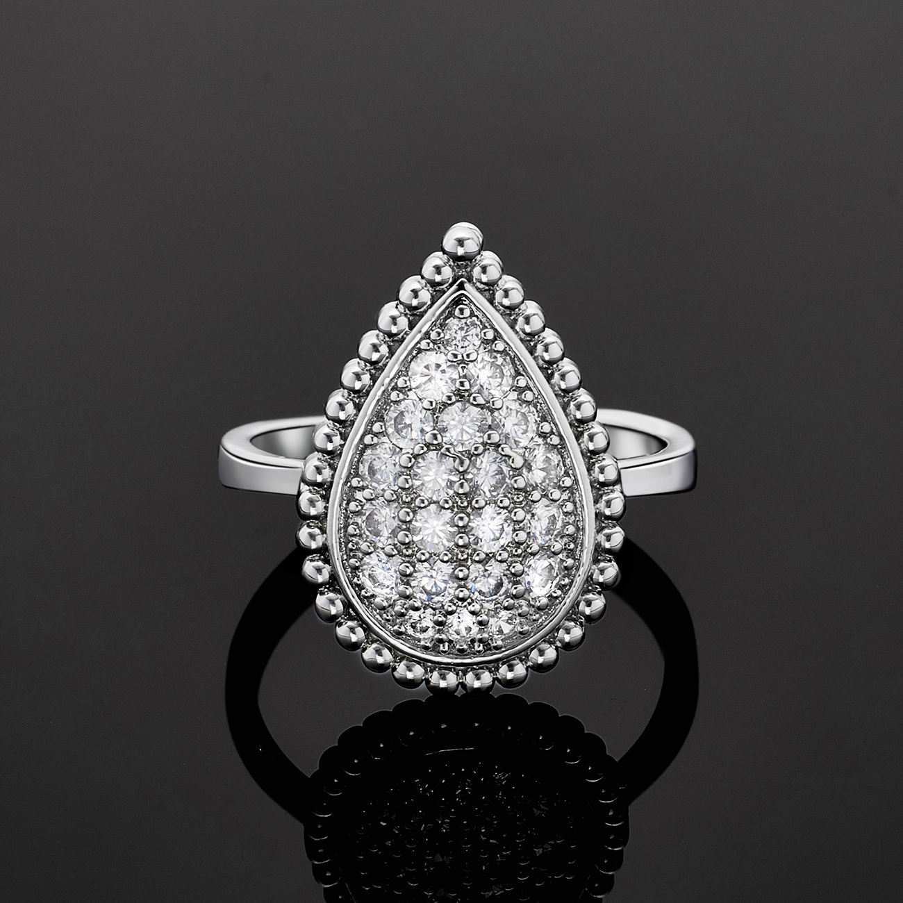 Ladies'/Bridal Shiny Zircon Jewelry Sets #JEWLY026