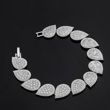 Ladies'/Bridal Shiny Zircon Jewelry Sets #JEWLY026