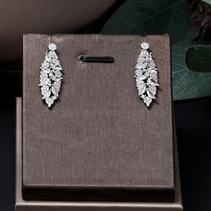 Ladies'/Bridal Shiny Zircon Jewelry Sets #JEWLY027
