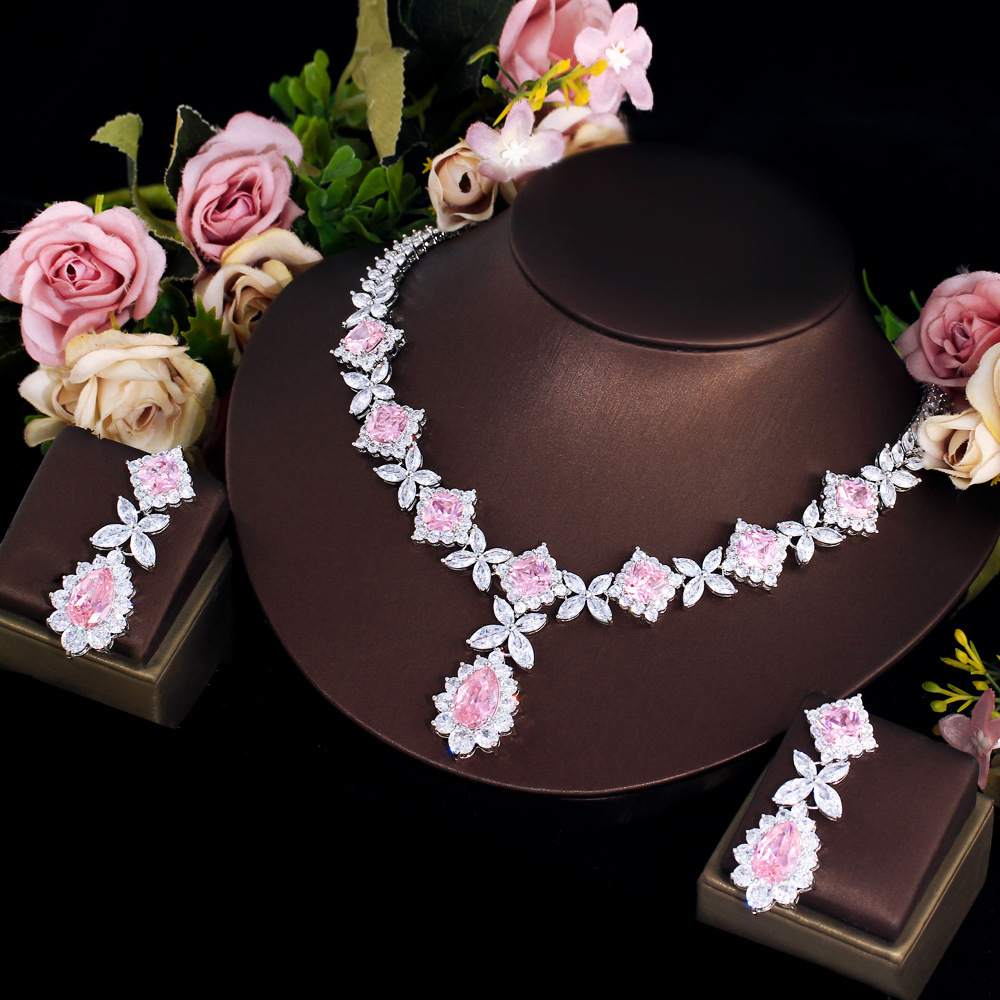 Lady/Bride Earrings Necklace Earrings Sets #JEWLY033
