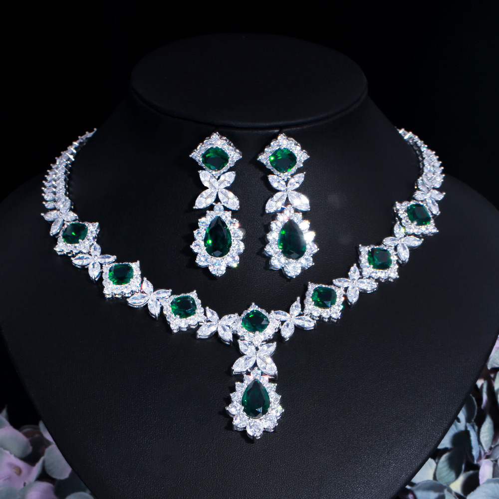 Lady/Bride Earrings Necklace Earrings Sets #JEWLY033