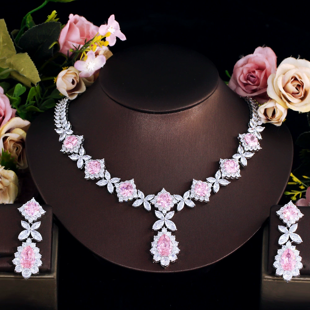 Lady/Bride Earrings Necklace Earrings Sets #JEWLY033