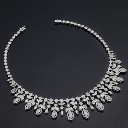 Ladies /Bridal Shiny Zircon Jewelry Sets #JEWLY035