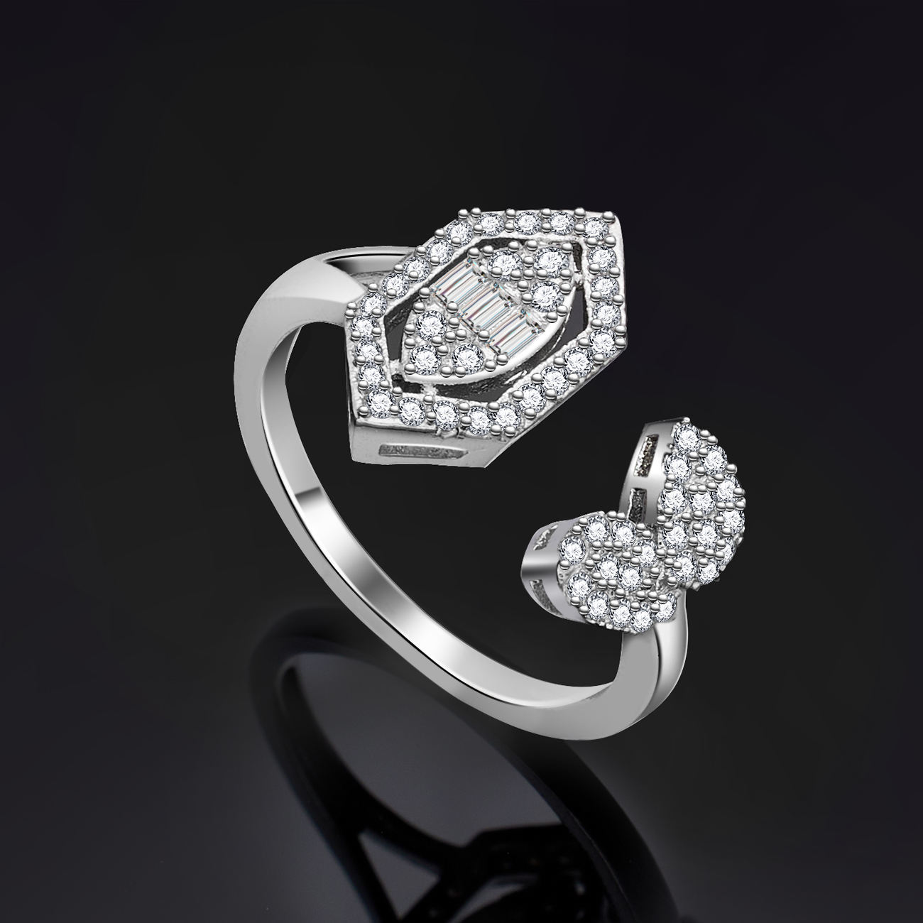 Ladies /Bridal Shiny Zircon Jewelry Sets #JEWLY035