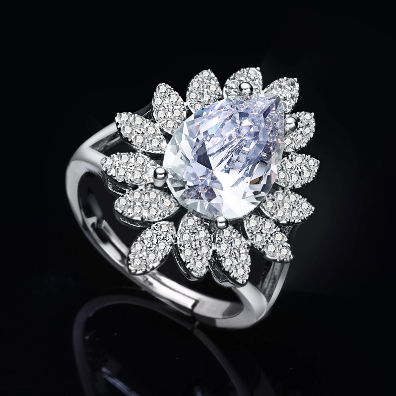 Ladies /Bridal Shiny Zircon Jewelry Sets #JEWLY039