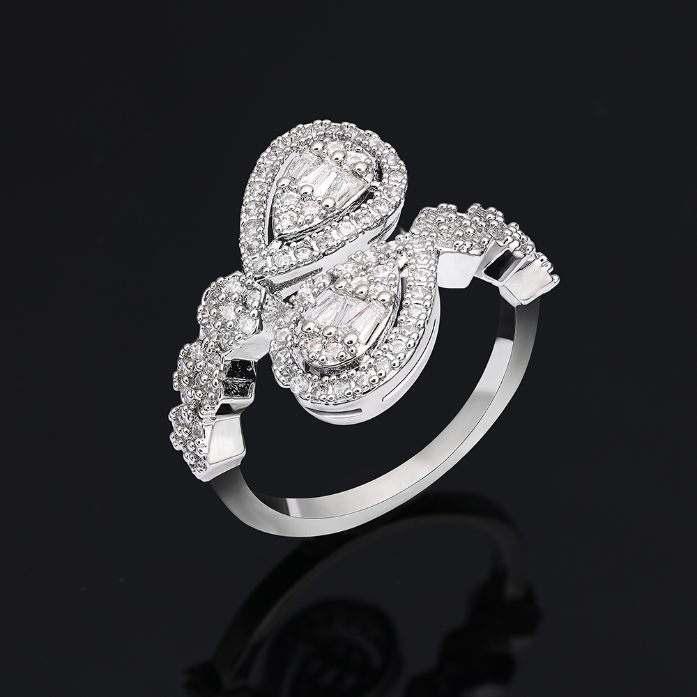 Ladies /Bridal Shiny Zircon Jewelry Sets #JEWLY040
