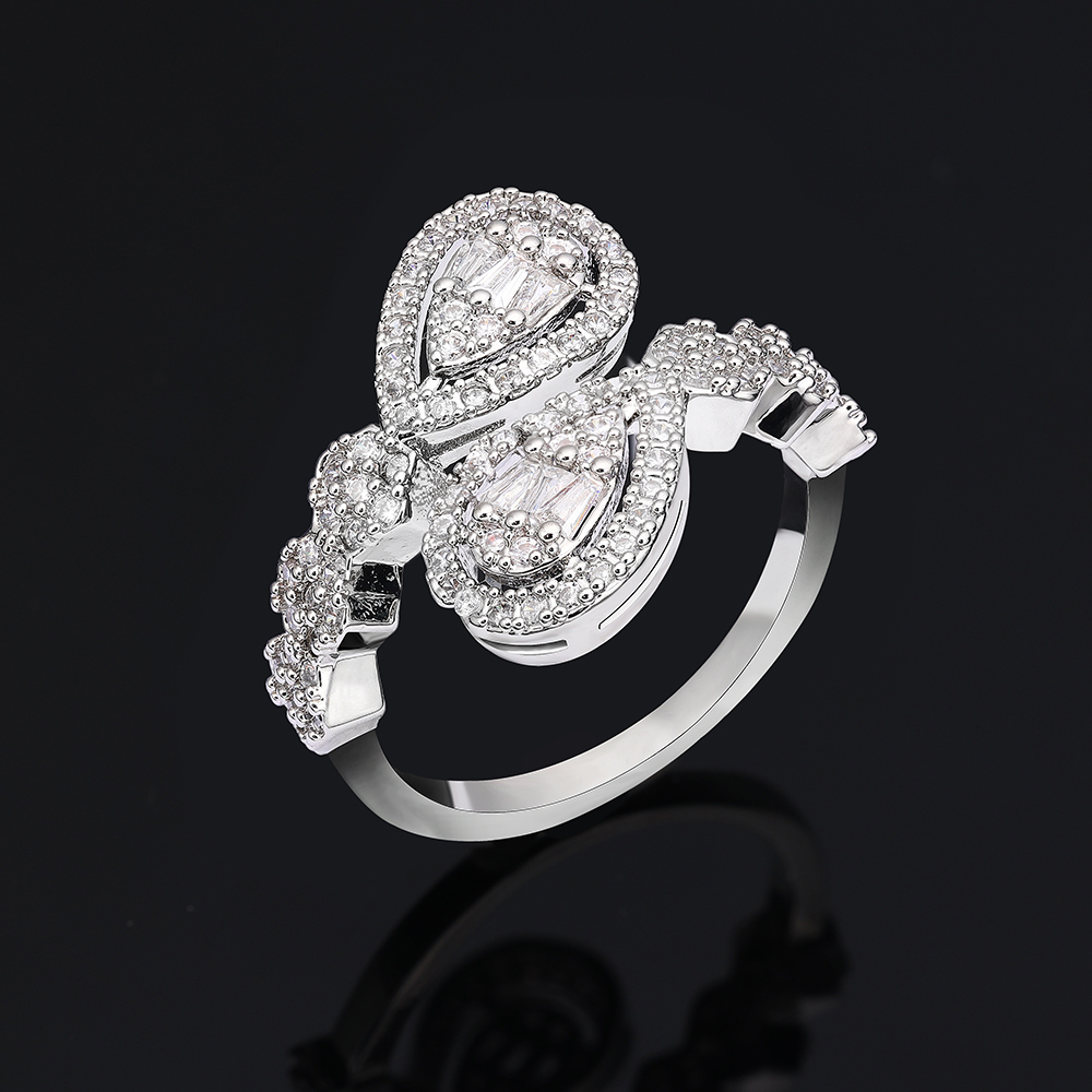 Ladies /Bridal Shiny Zircon Jewelry Sets #JEWLY040