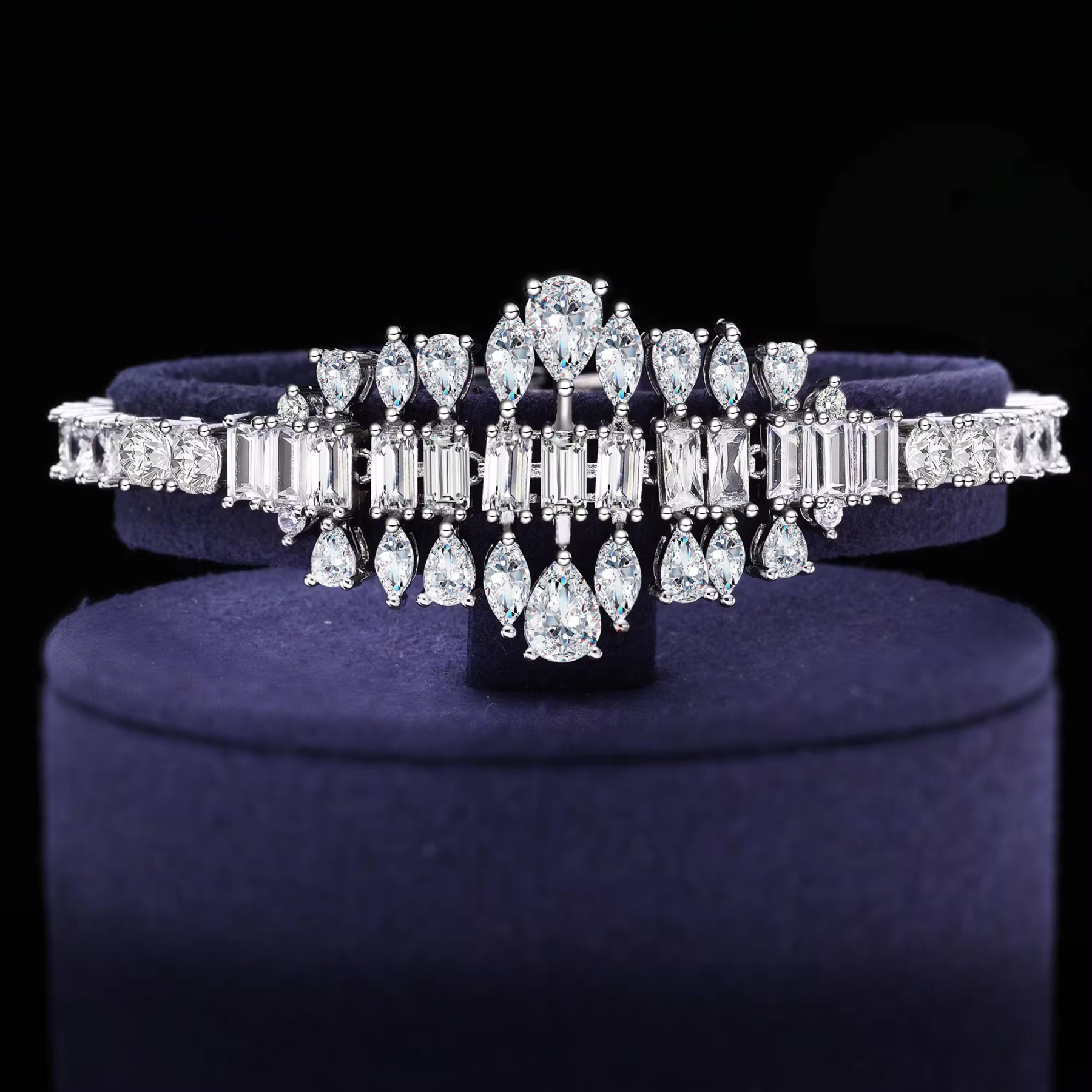Ladies /Bridal Shiny Zircon Jewelry Sets #JEWLY047