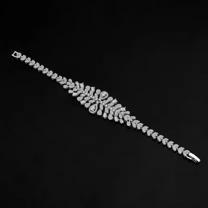 Ladies /Bridal Shiny Zircon Jewelry Sets #JEWLY053
