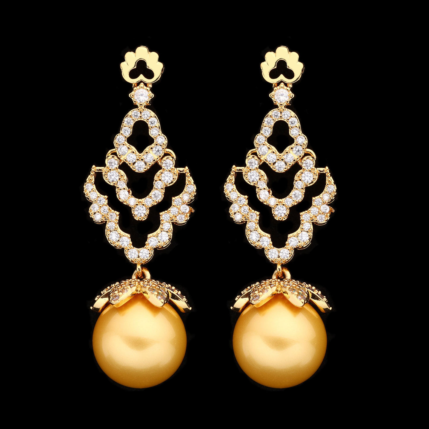 Ladies /Bridal Shiny Zircon Jewelry Sets #JEWLY056
