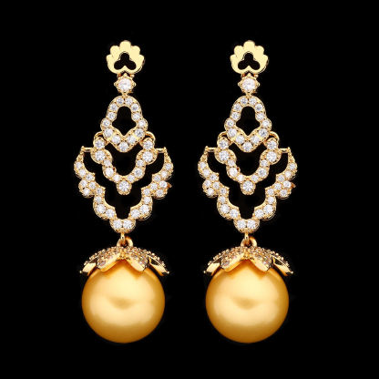 Ladies /Bridal Shiny Zircon Jewelry Sets #JEWLY056