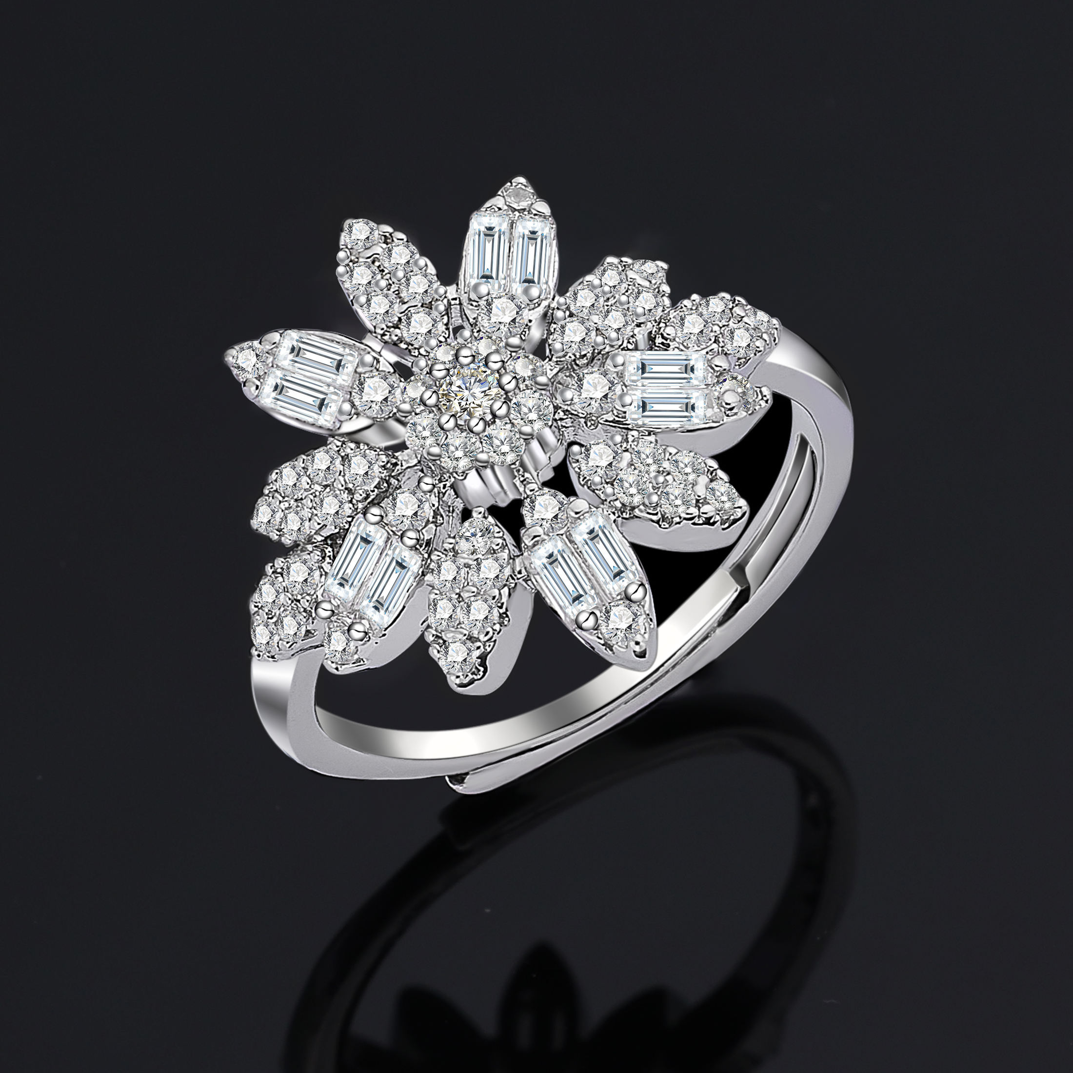 Ladies /Bridal Shiny Zircon Jewelry Sets #JEWLY057