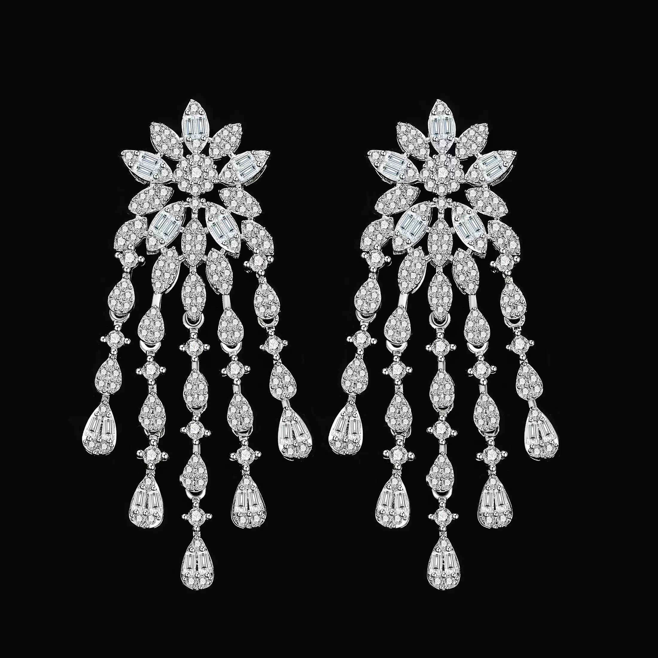 Ladies /Bridal Shiny Zircon Jewelry Sets #JEWLY057