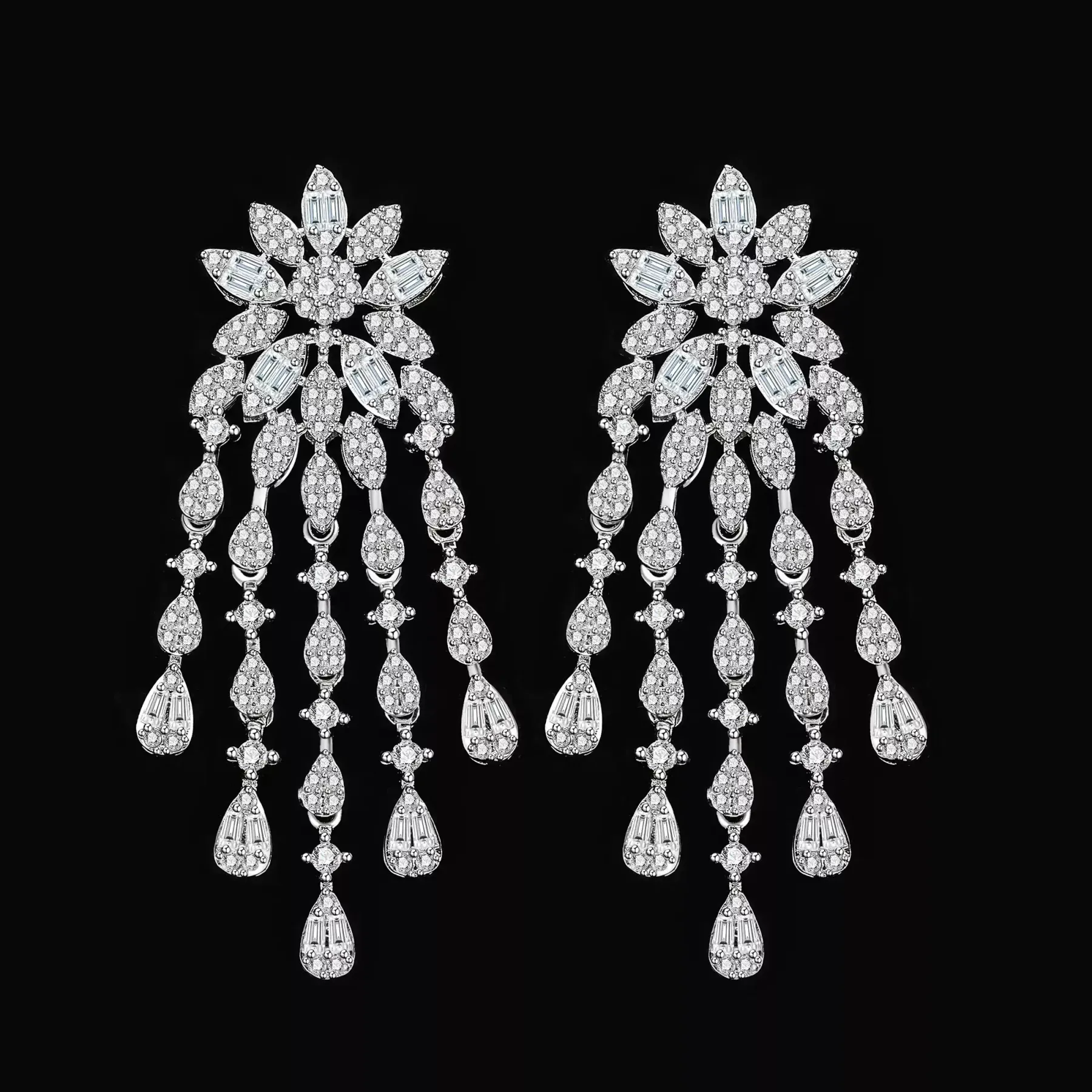 Ladies /Bridal Shiny Zircon Jewelry Sets #JEWLY057