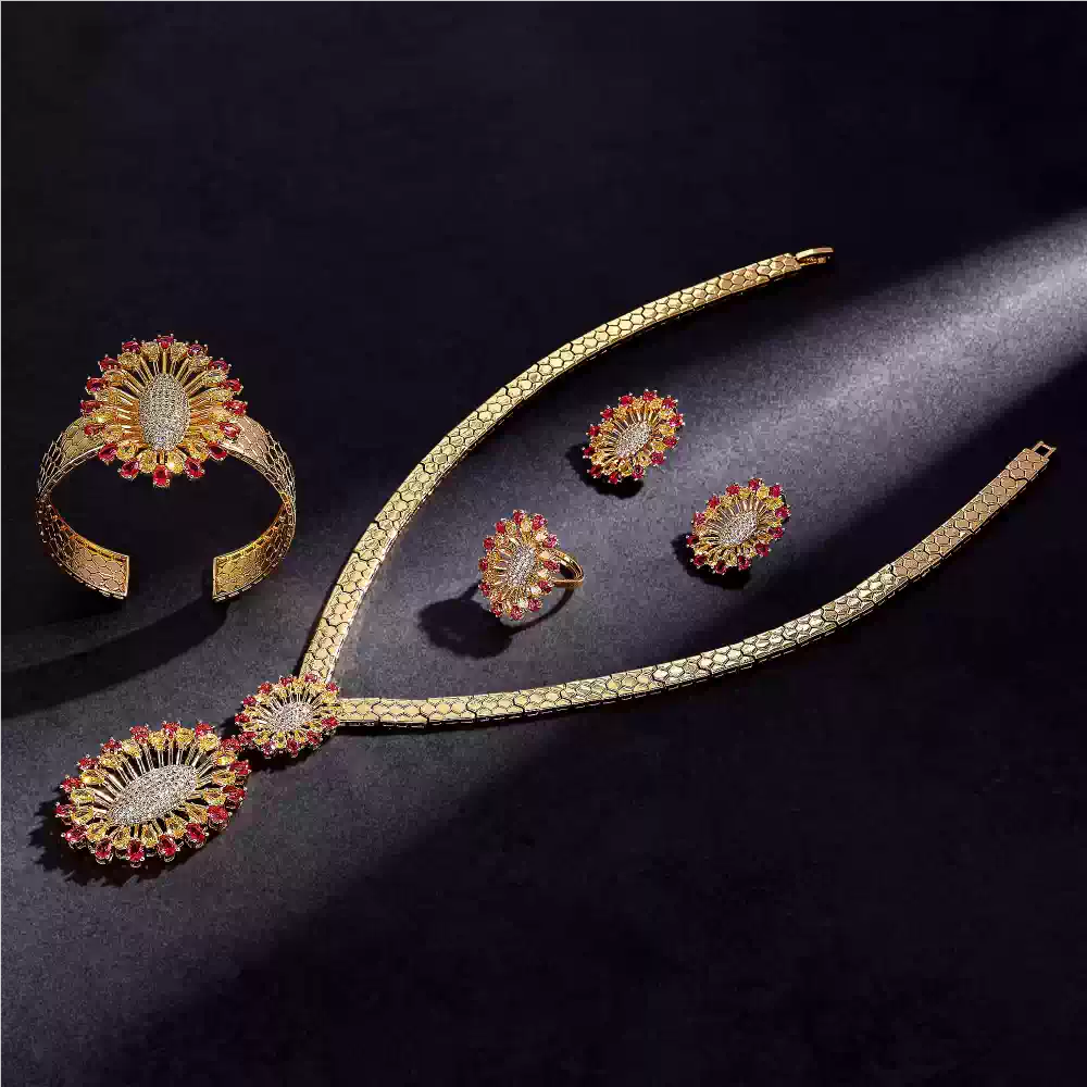 Ladies /Bridal Necklaces Earrings Jewelry Sets #JEWLY058