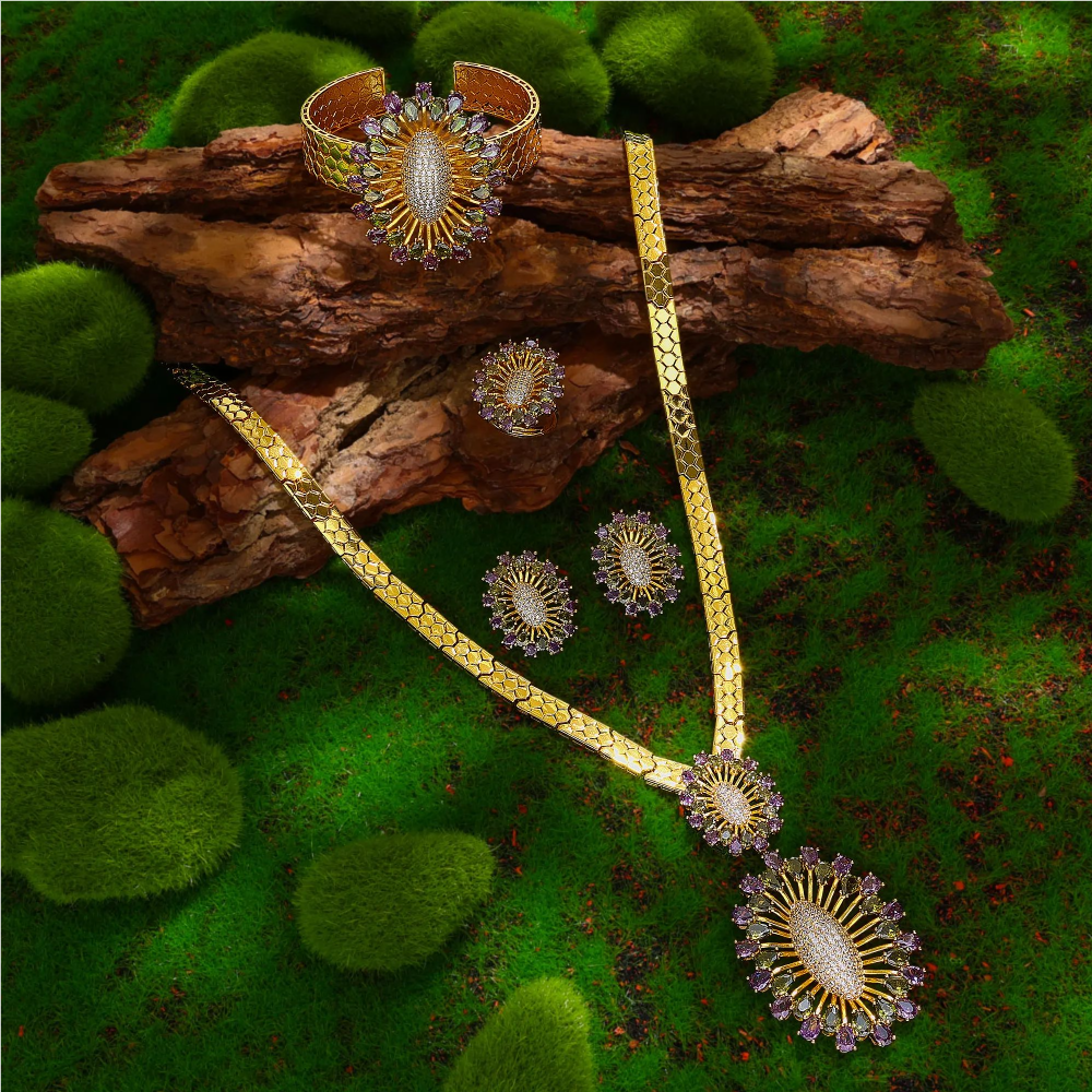 Ladies /Bridal Necklaces Earrings Jewelry Sets #JEWLY058