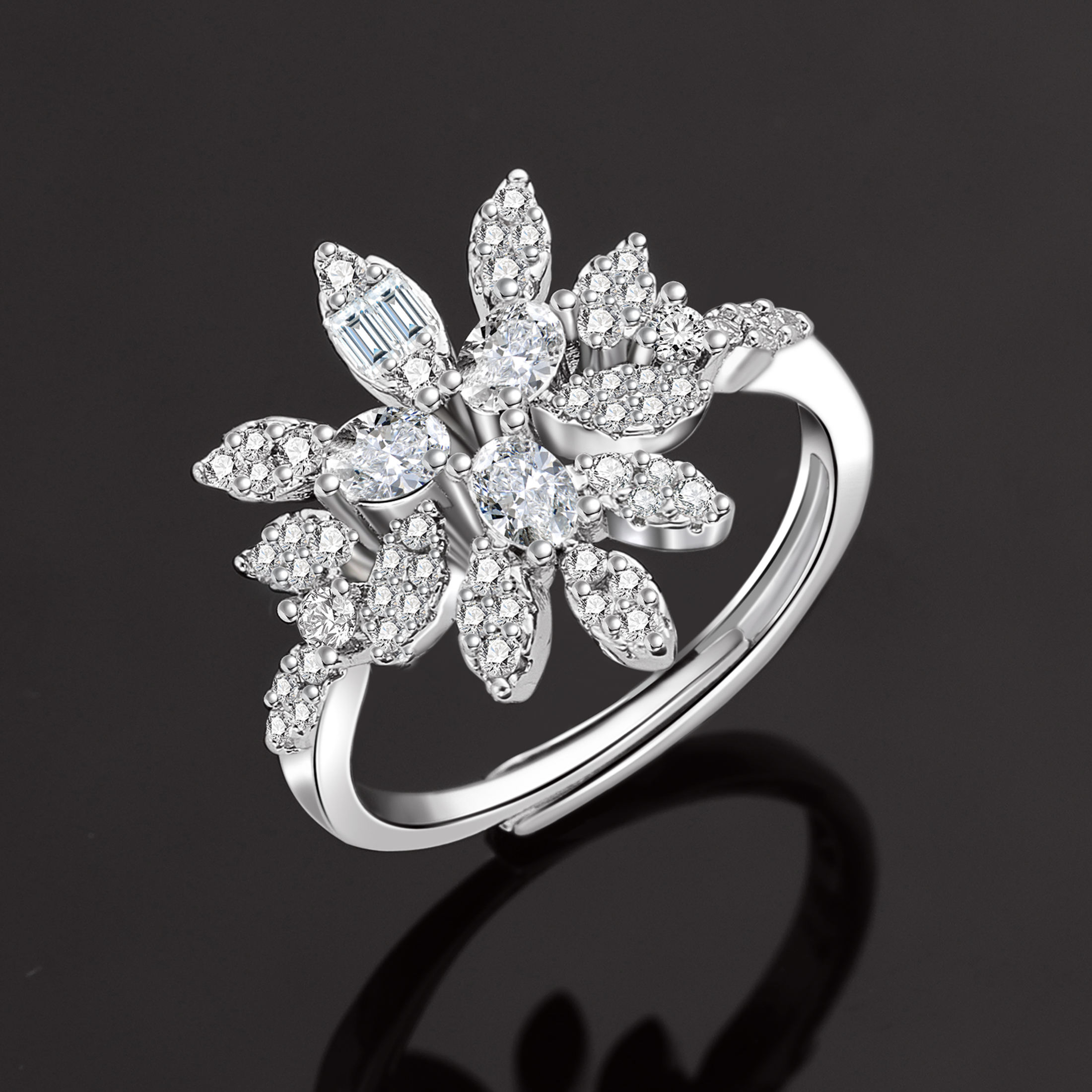 Ladies /Bridal Shiny Zircon Jewelry Sets #JEWLY063
