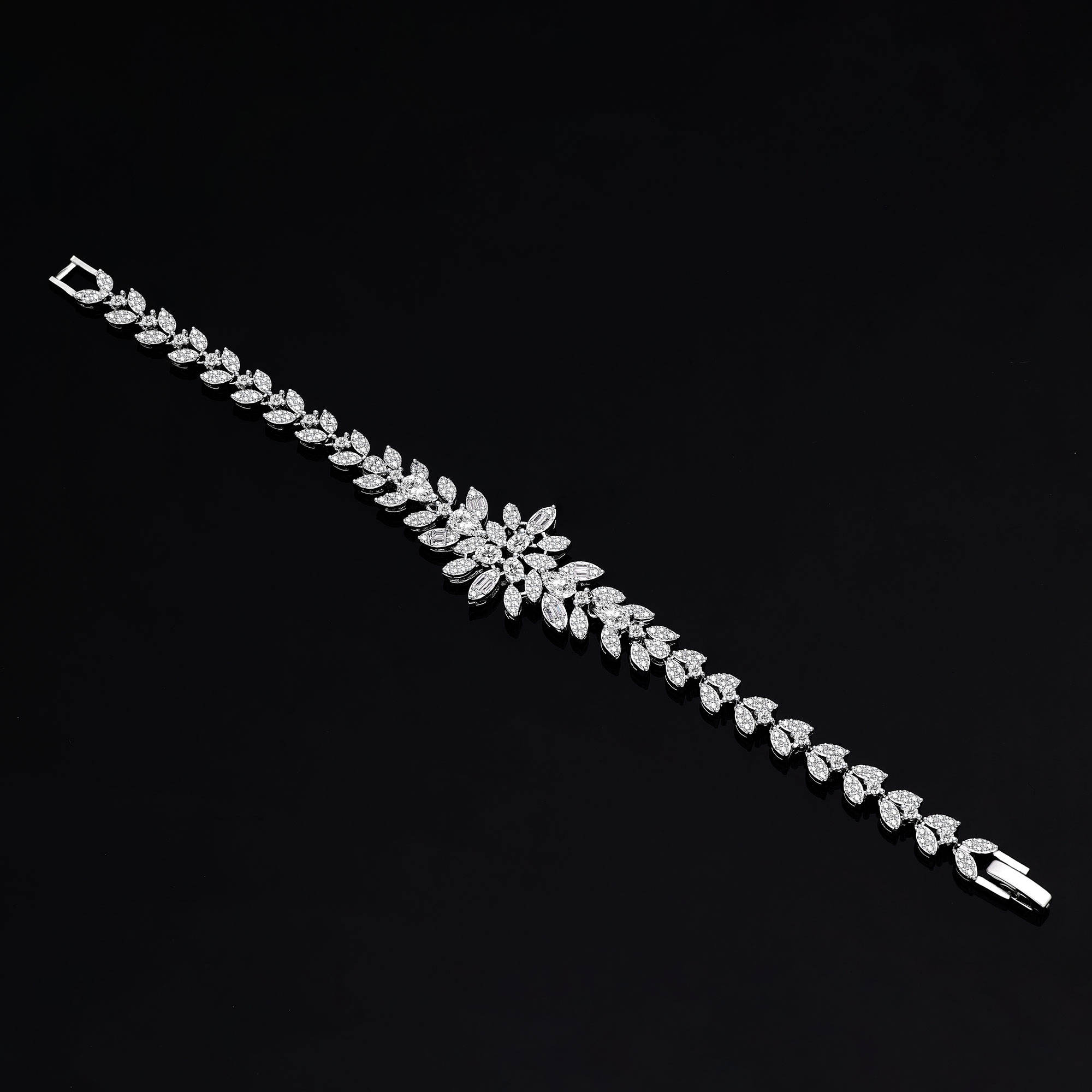 Ladies /Bridal Shiny Zircon Jewelry Sets #JEWLY063