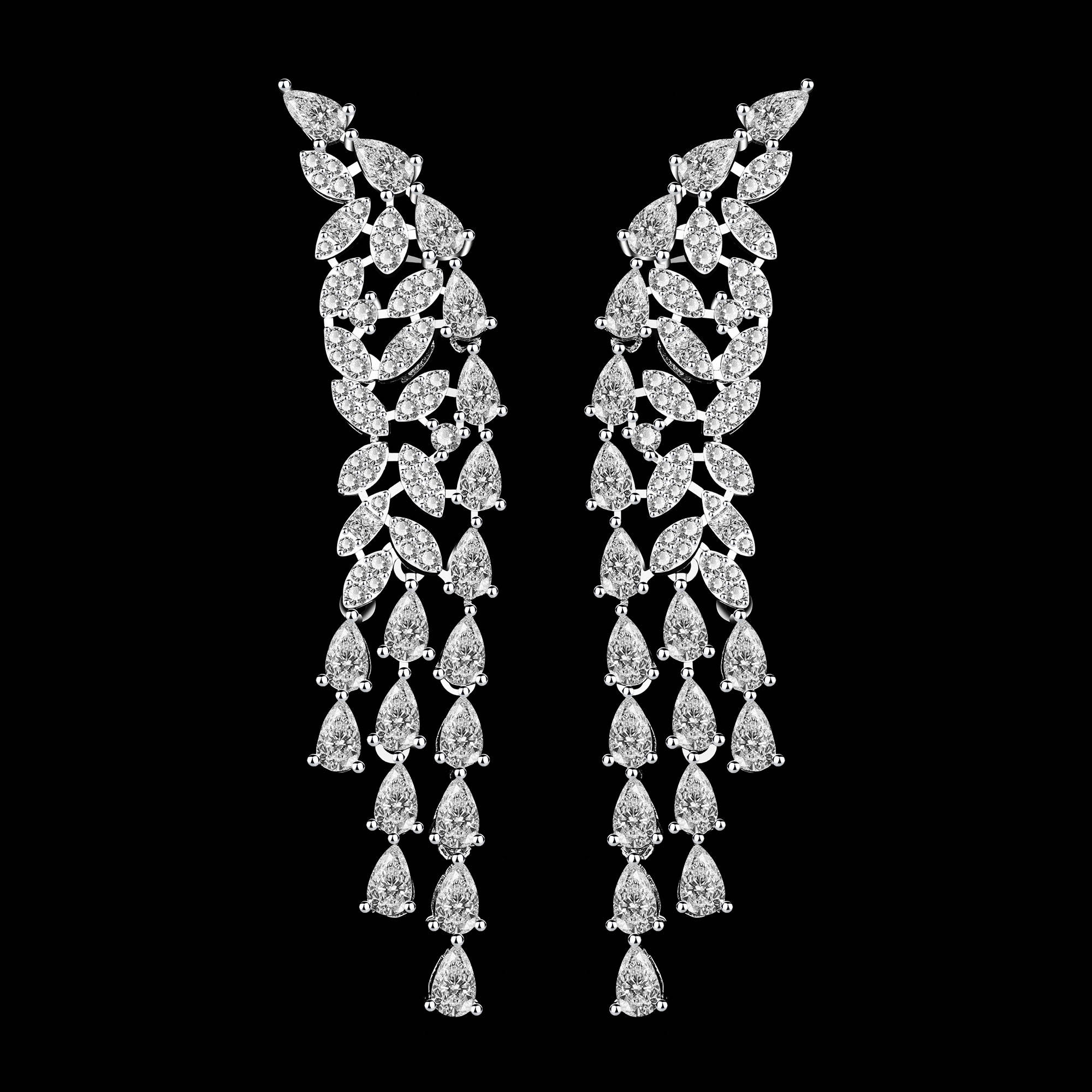 Ladies /Bridal Shiny Zircon Jewelry Sets #JEWLY064