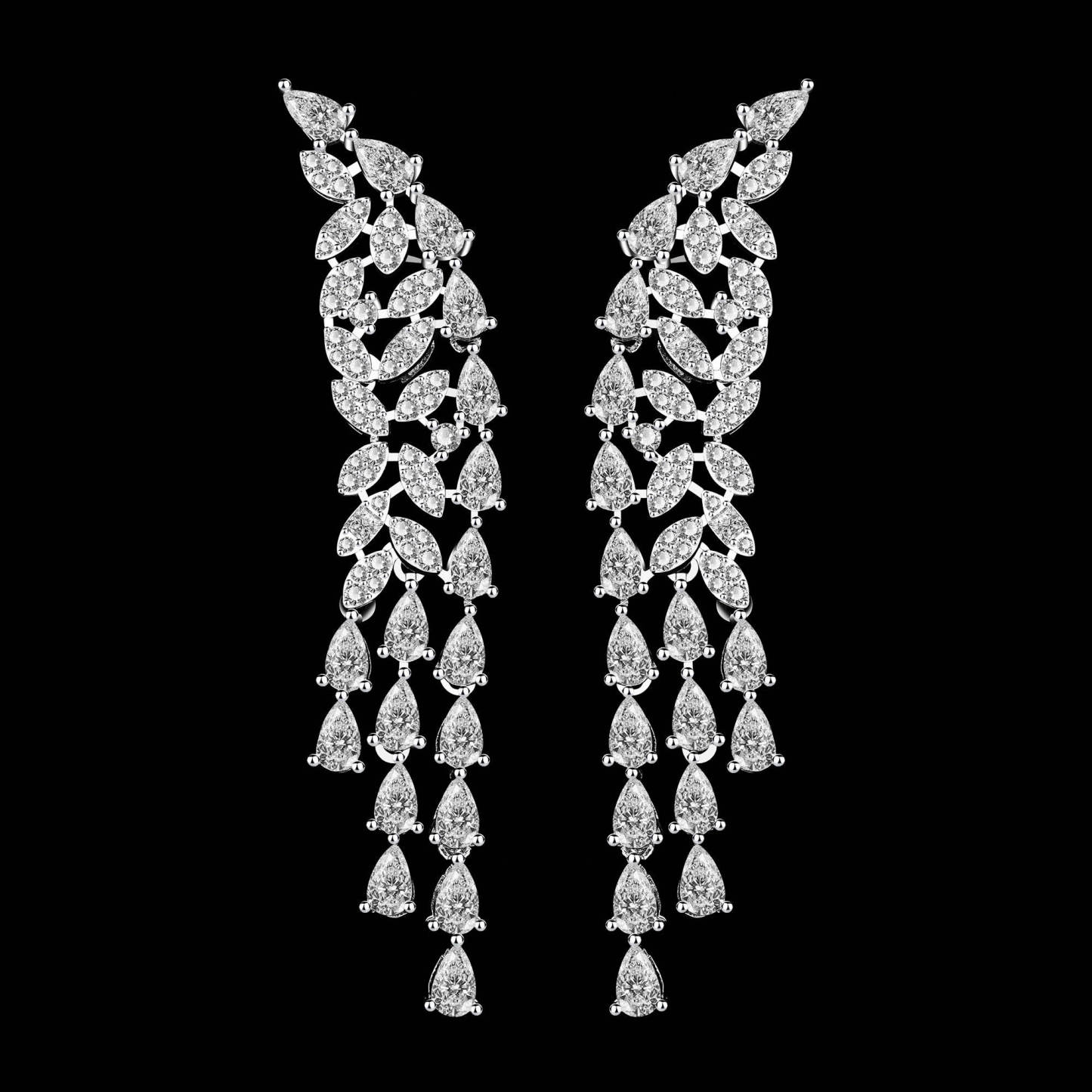 Ladies /Bridal Shiny Zircon Jewelry Sets #JEWLY064