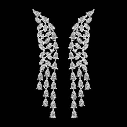 Ladies /Bridal Shiny Zircon Jewelry Sets #JEWLY064