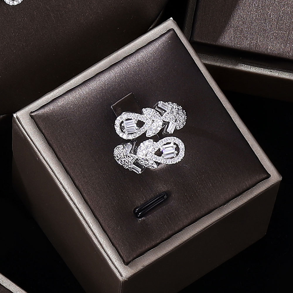 Ladies /Bridal Shiny Zircon Jewelry Sets #JEWLY066
