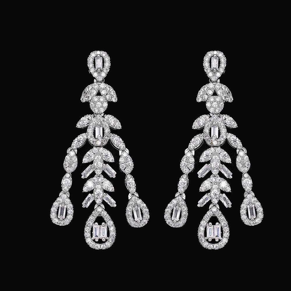 Ladies /Bridal Shiny Zircon Jewelry Sets #JEWLY066