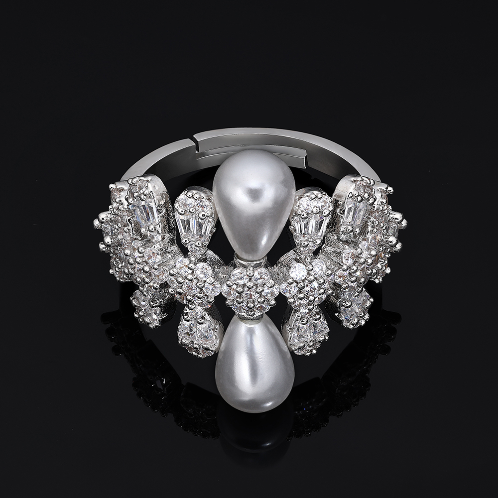 Ladies /Bridal Shiny Zircon Jewelry Sets #JEWLY067