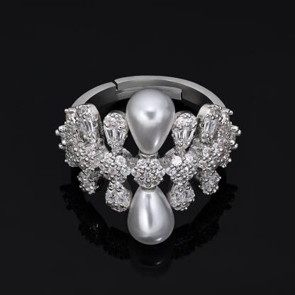 Ladies /Bridal Shiny Zircon Jewelry Sets #JEWLY067