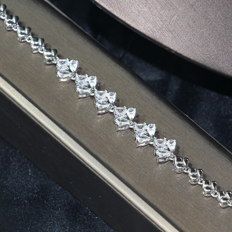 Ladies /Bridal Shiny Zircon Jewelry Sets #JEWLY069