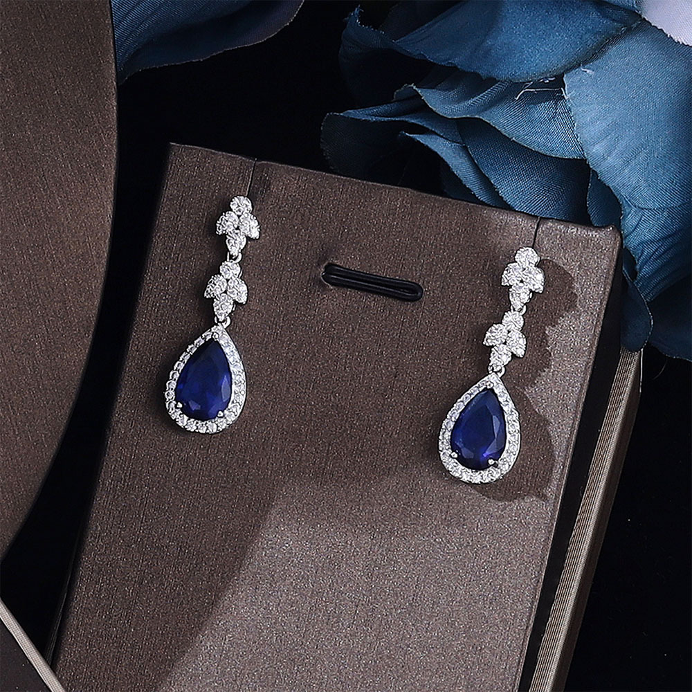 Ladies /Bridal Shiny Zircon Jewelry Sets #JEWLY70