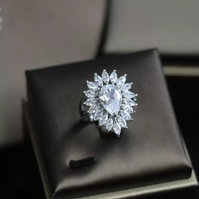 Ladies /Bridal Shiny Zircon Jewelry Sets #JEWLY73